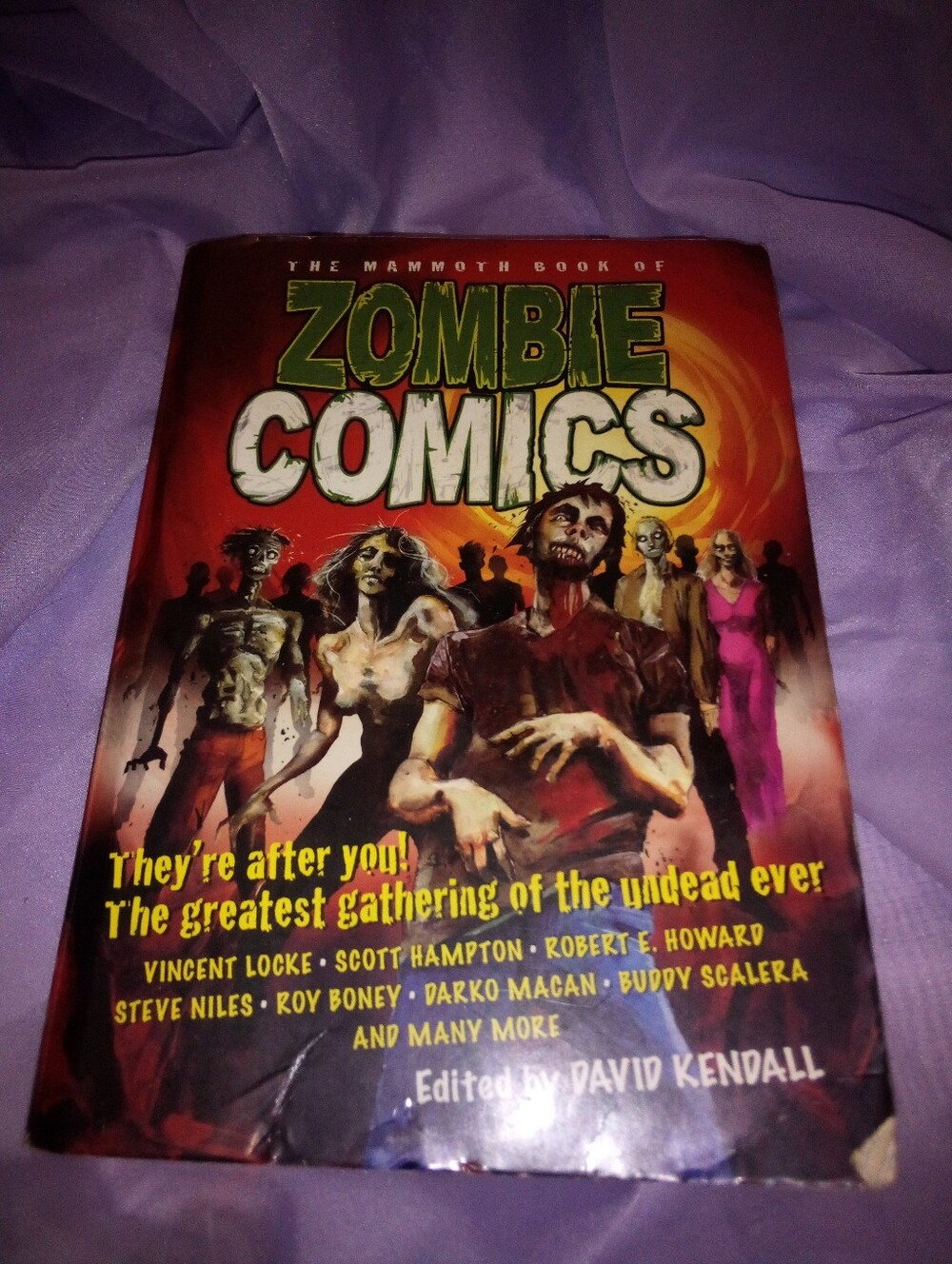 The Mammoth Book Of Zombie Comics 2008 Comic Collectors